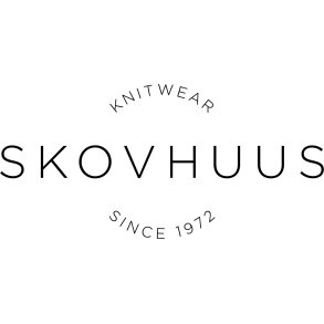 Officielt logo for det danske strikbrand Skovhuus vist p� kategorisiden hos Verona P.