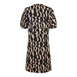 Sunday Kjole - SORT/BRUN