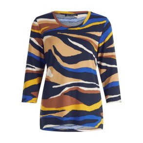 Betty Barclay - T-shirt, NAVY/GUL