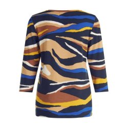 Betty Barclay - T-shirt, NAVY/GUL