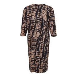 Sunday Kjole - SORT/BRUN