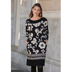 Betty Barclay - Kjole, SORT/HVID