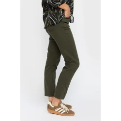 Berit bukser fra 2-Biz set fra siden – regular fit damebuks