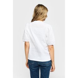 Bagsiden af den klassiske hvide 2-Biz skjorte p� model