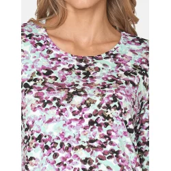 Signature - Tee, LILLA og MINT