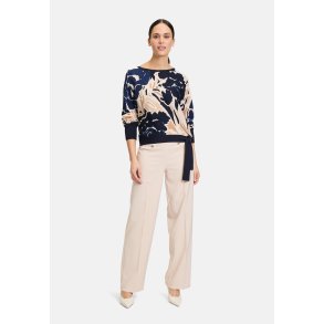 Betty Barclay - Strikbluse, NAVY/CAMEL