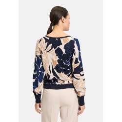 Betty Barclay - Strikbluse, NAVY/CAMEL