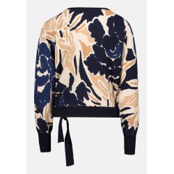 Betty Barclay - Strikbluse, NAVY/CAMEL