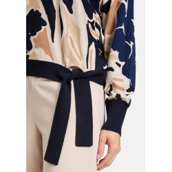 Betty Barclay - Strikbluse, NAVY/CAMEL