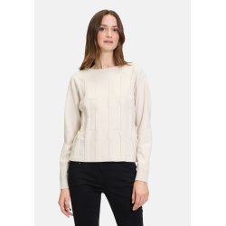 Betty Barclay - Strikbluse, BEIGE