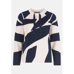 Betty Barclay - Strikbluse, BEIGE OG SORT