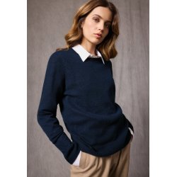 Betty Barclay - Kashmir strikbluse, NAVY