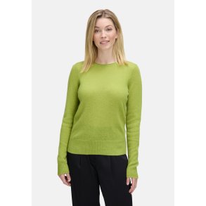 Betty Barclay - Kashmir strikbluse, LIMEGRN