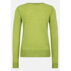 Betty Barclay - Kashmir strikbluse, LIMEGRN