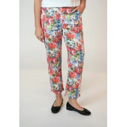 LAURIE - Model Kelly crop, BLOMSTER