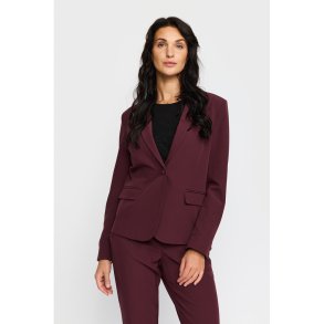 Model ifrt 2-Biz Illie blazer i bordeaux farve – klassisk look