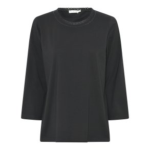 Micha - T-shirt , SORT 