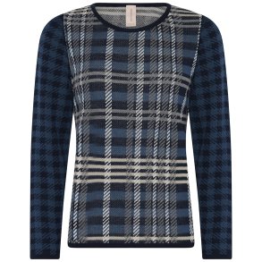 Skovhuus - Strikbluse, NAVY