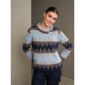 Skovhuus - Turtleneck, LYSEBL 