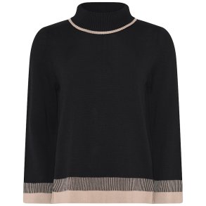 Skovhuus - Turtleneck, SORT 