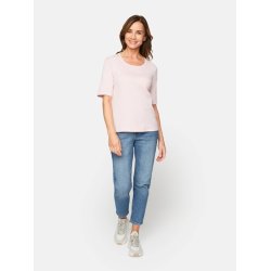 Signature - T-shirt i bomuld, Lyserd 