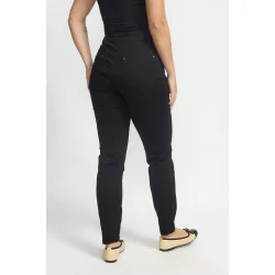 Baglommer og bltestropper p sorte Rany bukser fra 2-Biz