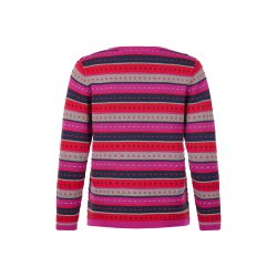 Sunday striktrje med rund hals og lange rmer