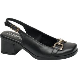 Tim og Simonsen - Florence slingback sko, SORT