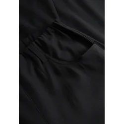 Nrbillede af elastisk linning og lommer p sorte Donna Loose bukser fra Laurie