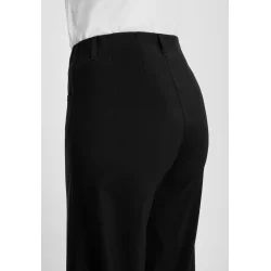 Sorte Donna Loose bukser fra Laurie viser bagp 