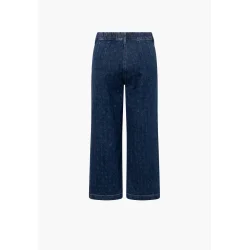Bagsiden af Donna Loose jeans med diskret m�nster og god vidde