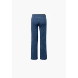 Bagsiden af LAURIE Thea jeans i �kologisk bomuld og str�k