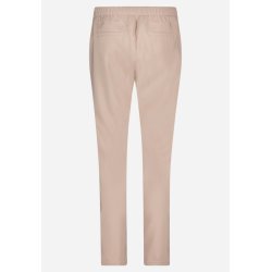 Bagsidevisning af beige Betty Barclay bukser, der viser diskrete baglommer og linning